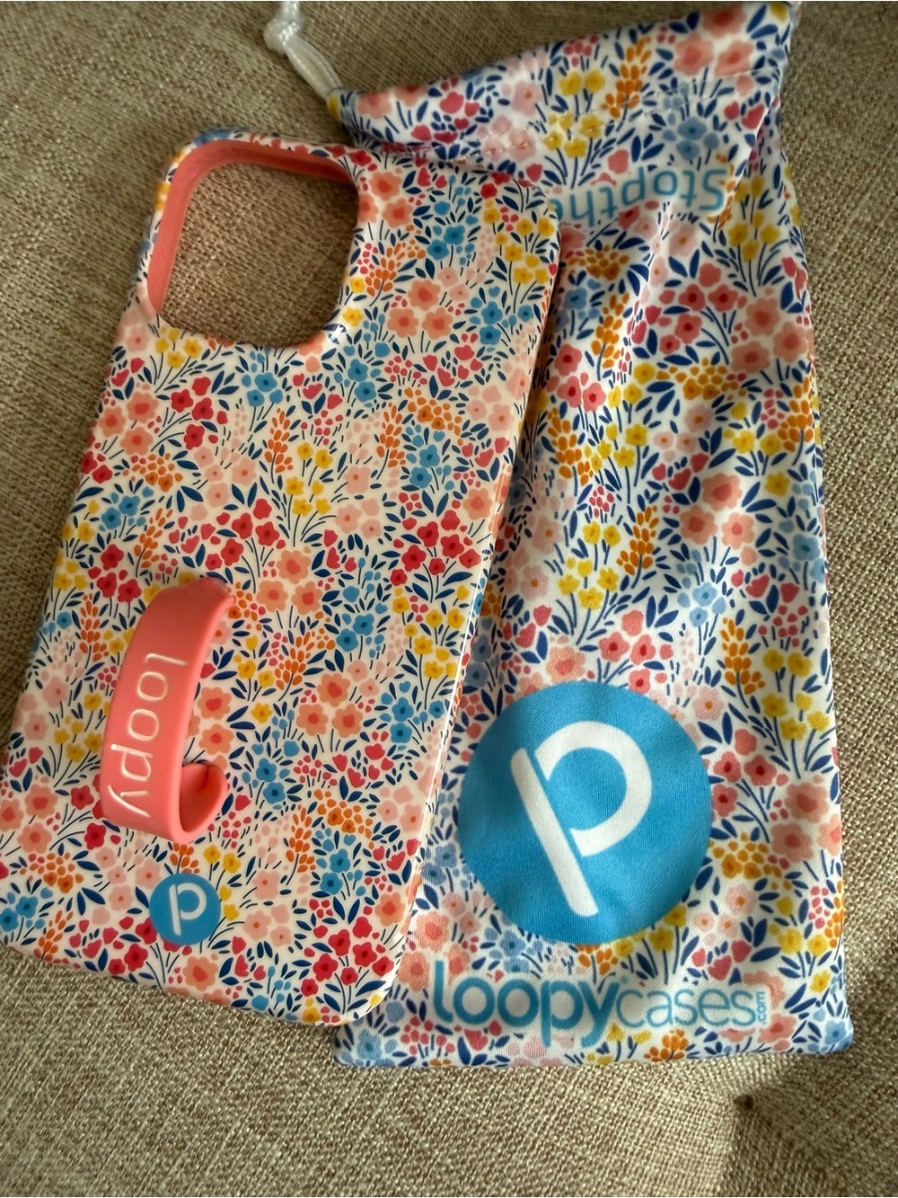 Loopy Case iPhone 13 Pro Max Case - Spring Meadow